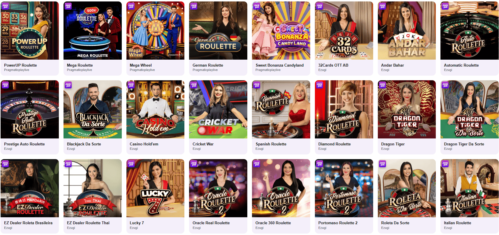 CrownSlots Casino Live Dealer Games