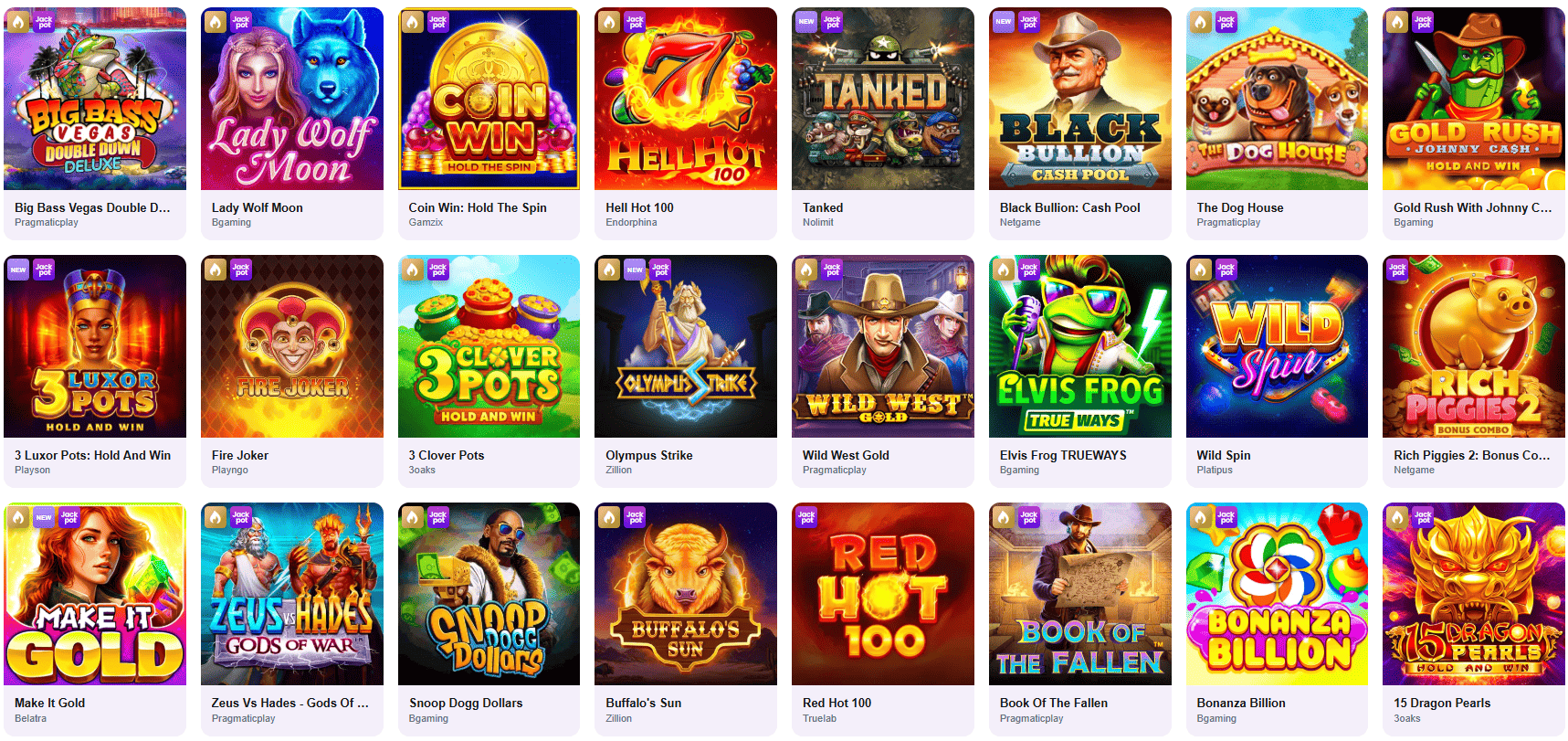CrownSlots Casino Slots Games